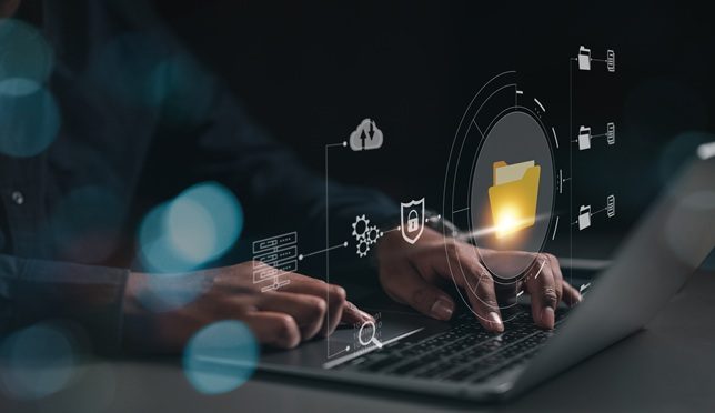 file manager, document, folder, information, management, system, storage, multimedia, file, transmission. typing to open file manager and looking for folder. system and document going to transmission.